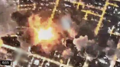 VIDEO Israelul susţine că 50 de avioane au bombardat buncărul lui Khamenei 