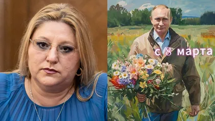 Diana Șoșoacă susține că Vladimir Putin i-a transmis urări de Ziua Femeii: „Împărtășesc cu voi ce mi-a trimis azi-dimineață”