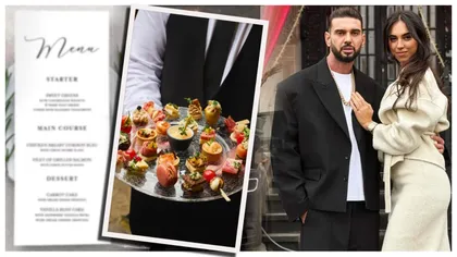 Cum arată meniul la nunta lui Dorian Popa. Invitații se vor bucura de preparate sofisticate cum ar fi perine de foie gras cu dulceață de afine și fistic