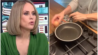 Mihaela Bilic a dezvăluit rețeta perfectă de ou ochi fără ulei: „Se numește prăjit, dar este mai mult făcut la aburi”