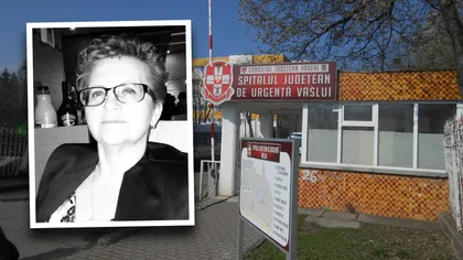 Caz șocant la Spitalul Județean Vaslui. O asistentă medicală a murit după ce a ieșit din tura de noapte