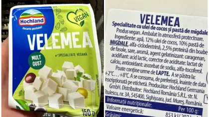 Ce conține, de fapt, ‘telemeaua’ de post din Kaufland. Un pachet de 150 de grame se vinde cu 11 lei