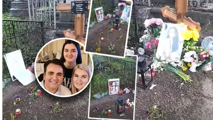 VIDEO Igor Cuciuc, mesaj disperat după ce mormântul fiicei sale, Andreea, a fost vandalizat: „Doamne, fă dreptate!”