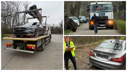 Schema aproape ingenioasă la care recurg tot mai mulți șoferi din București. Își parchează mașinile fără plăcuțe de înmatriculare pentru a evita sancțiunile