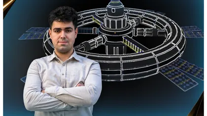 Un licean român a proiectat un „oraş cosmic” şi a câştigat premiul I la competiția NSS şi NASA. Mihai Cheţa, în campania „100 de tineri pentru dezvoltarea României”