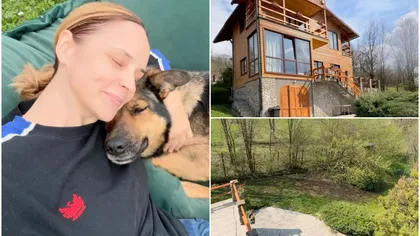FOTO Locul unde se relaxează Andreea Marin, când vrea să scape de agitația Bucureștiului. Cum arată casa de vacanță de la Telega: „Sufletul așezat la locul lui”