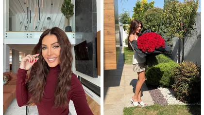 Cum arată vila Ilincăi Vandici. Este amenajată ca în reviste, iar dressingul este spectaculos