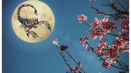 Horoscop special: Luna plină a Florilor în Scorpion – 1 mai 2026. Ce energii intense primim cadou de la Univers într-o lună mai specială cu două Luni pline?