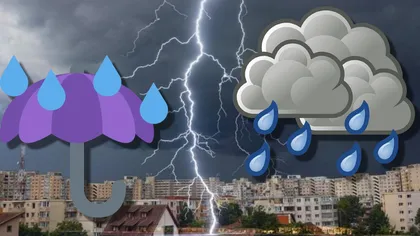 ANM a modificat prognoza meteo. Schimbare radicală de vreme: ploi, vânt și grindină vineri, 17 aprilie 2026