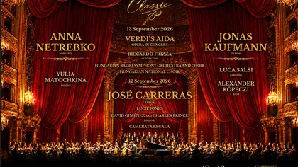 Masters of Classic (12–13 septembrie 2026) revine la București: o sărbătoare a operei și muzicii clasice