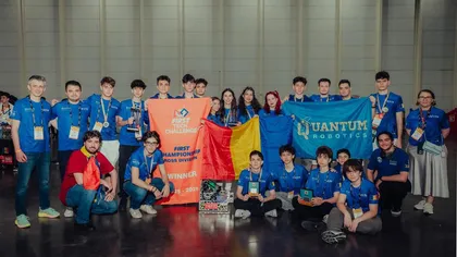 Quantum Robotics urcă pe podiumul mondial al roboticii și  se întoarce acasă campioană