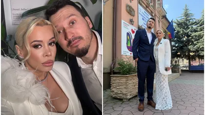 Anisia Gafton și Serghei s-au căsătorit. Primele imagini de la cununia civilă: „Nu ne îmbrăcăm frumos, dar și când o facem”