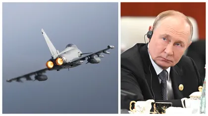 Rușii, aproape să provoace un război cu NATO! Două avioane ale armatei lui Putin au hărțuit o aeronavă britanică neînarmată, căreia i-au tăiat calea la o distanță de doar șase metri!