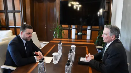 Ciprian Ciucu s-a întâlnit cu ambasadorul SUA: Rămânem una dintre țările filoamericane