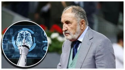 Ion Țiriac se teme de Inteligența Artificială. De ce o vede ca un mare pericol pentru rasa umană: „Cât lipsește până când…”