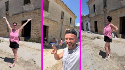 Gabriela Cristea a început demolarea casei din Italia. Cum arată locuința înainte de a fi dărâmată complet: „Vom păstra toate elementele de arhitectură și design”
