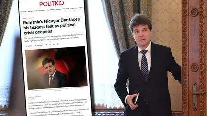 POLITICO: Nicușor Dan se confruntă cu cea mai mare provocare a mandatului de președinte. Deși eventualele alegeri anticipate ar putea aduce la putere extrema dreaptă, partidele rivale nu reușesc să ajungă la un acord