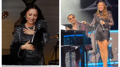 Andra, apariție incendiară la concertul lui Connectr de la Sala Palatului. Ținuta sexy cu care artista a atras toate privirile