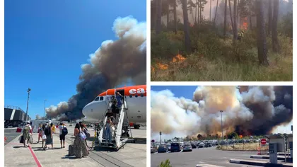 Pârjol în Spania, infern în Franţa. Incendiile fac prăpăd în vestul Europei VIDEO