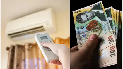Aerul condiționat și factura la energie. Cât plătești dacă îl ții pornit 4, 8 sau 12 ore pe zi