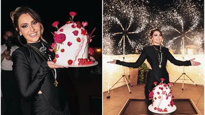 Alina Sorescu, petrecere în avans de ziua ei. Artista a purtat o rochie cu spatele gol și a atras toate privirile: „Timpul parcă s-a oprit pentru o clipă”