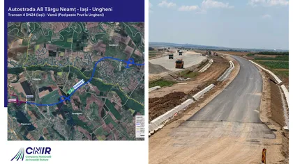 Încep lucrările la tronsonul Iași-Ungheni din Autostrada Unirii. Secretar de stat la Ministerul Transporturilor: ”Nu irosim nicio secundă”