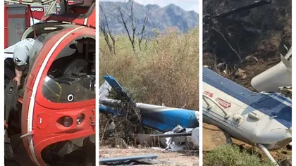 Elicopter prăbuşit, şapte salvatori au murit pe loc după impactul cu solul