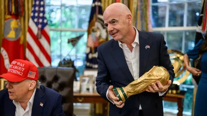 Donald Trump îl dorește pe președintele FIFA, Gianni Infantino, în funcția de secretar general al ONU