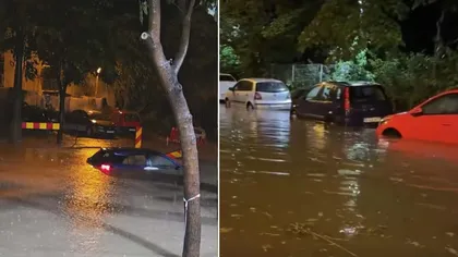Cea mai puternică furtună din ultimii 40 de ani! Apa Nova explică potopul care a inundat Capitala: „Au căzut 120 de litri de apă pe metru pătrat în 15 minute!”