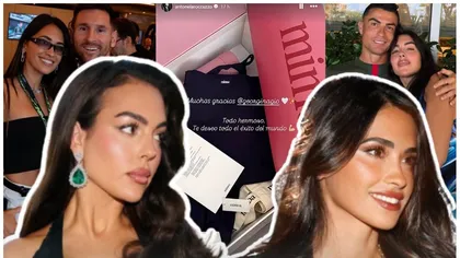 Iubita lui Ronaldo a uimit pe toată lumea în timpul Cupei Mondiale. Ce i-a oferit Georgina Rodriguez soției lui Lionel Messi: „Absolut superb!” FOTO