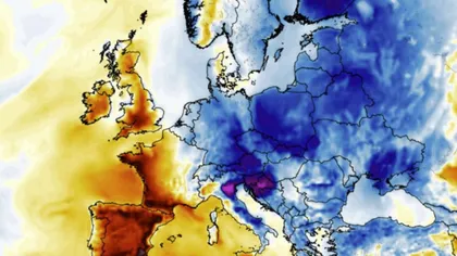 Un val de aer rece ajunge în Europa. Temperaturile urmează să scadă drastic inclusiv în România