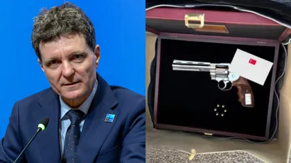 Nicușor Dan a primit un pistol cadou de la Erdogan după summitul NATO de la Ankara. Ce se va întâmpla cu arma