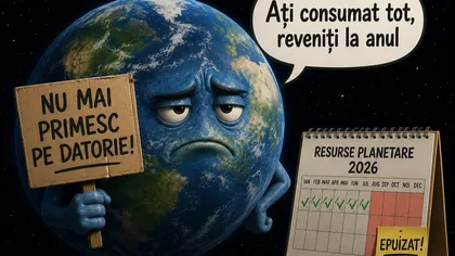 Avem datorie la Mama Natură: Pământul și-a epuizat resursele pentru 2026