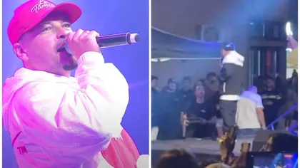 Scandal la concertul lui Puya! Artistul a răbufnit pe scenă: „Ești de la poliție?”