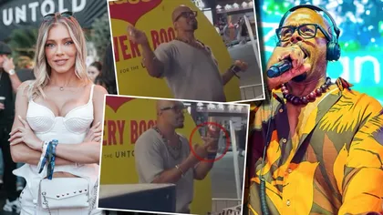 Gestul nelalocul lui pe care l-a făcut Cabral în timp ce mixa la Untold. A fost cu trimitere la fosta lui soție și nu a trecut neobservat