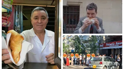 VIDEO Nicuşor Dan a mâncat merdenele în Amzei! Nea Mihai, prima reacţie după scandalul merdenelelor: „Nu ne dorim războaie, rivalități sau polemici”. Zeci de oameni au stat la coadă la Patiseria Amzei