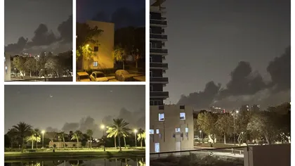 Şapte deflagraţii în 20 de minute! Explozii uriaşe în portul din Dubai VIDEO