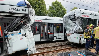 Coliziunea teribilă între două tramvaie în Germania: 25 de răniţi, dintre care zece în stare gravă