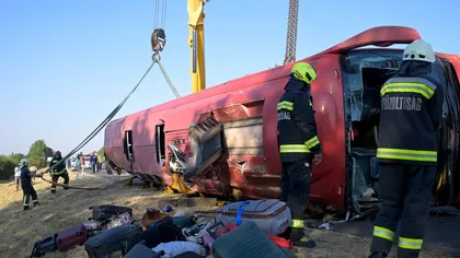 Carnagiu pe autostradă în Ungaria. 12 morţi şi cel puţin 10 răniţi într-un accident în care a fost implicat un autocar polonez