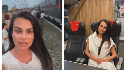 Anca Serea, momente de coșmar în timpul călătoriei cu trenul din Italia spre Viena. Vedeta călătorea împreună cu copiii ei: ”Suntem șocați”