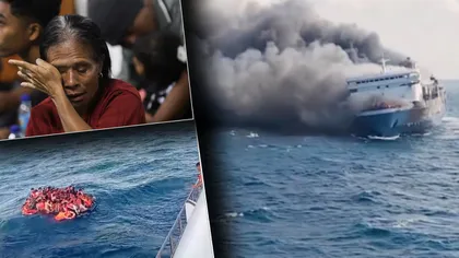 Un feribot cu aproape 200 de persoane la bord a luat foc în largul insulei Bali! A fost declanșată o amplă operațiune de salvare