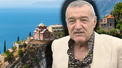 Motivul pentru care Gigi Becali a mers pe Muntele Athos imediat după victoria FCSB-Botoșani. Afaceristul, însoțit de călugări în pelerinaj