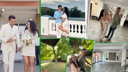 Cum arată casa în care se mută Deea Maxer și actualul ei soț: ”Am visat la momentul acesta”