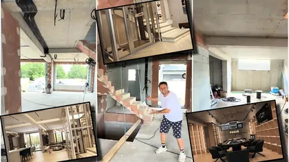 Imagini fabuloase! Cum va arăta casa de 1 milion de euro a magicianului Robert Tudor de pe malul lacului din București! Are 4 niveluri cu tot cu subsol și lift de sticlă în casă
