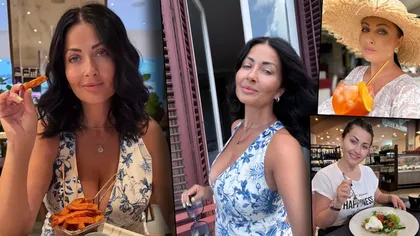 Gabriela Cristea, întrebată de internauți dacă mănâncă toate „bunătățile” în concediu. Răspunsul savuros oferit de vedetă: „N-am declarat război niciunui aliment”