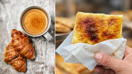 Croissantul și merdeneaua, printre produsele consumate de români la micul dejun. Câte calorii au acestea