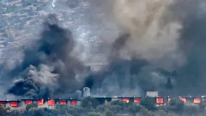 Noi incendii de vegetație lângă Atena. Grecia se confruntă cu un nou val de căldură