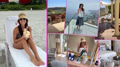 Cum arată vila din Monaco în care s-a cazat Ilinca Vandici. Are piscină și o priveliște spectaculoasă