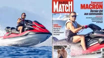 Scandal uriaș în Franța. Emmanuel Macron, fotografiat pe skijet în timp ce incendiile devastează țara FOTO