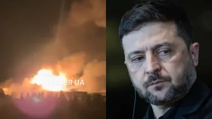 Rusia a lansat un atac devastator cu rachete asupra Kievului și a omorât cel puțin 13 persoane. Un spital de copii și o școală au fost avariate VIDEO